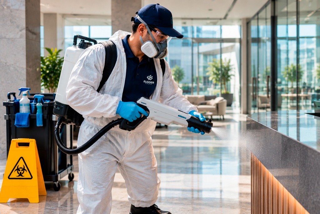 Professional Sanitization and Disinfection with Certified Protocols
